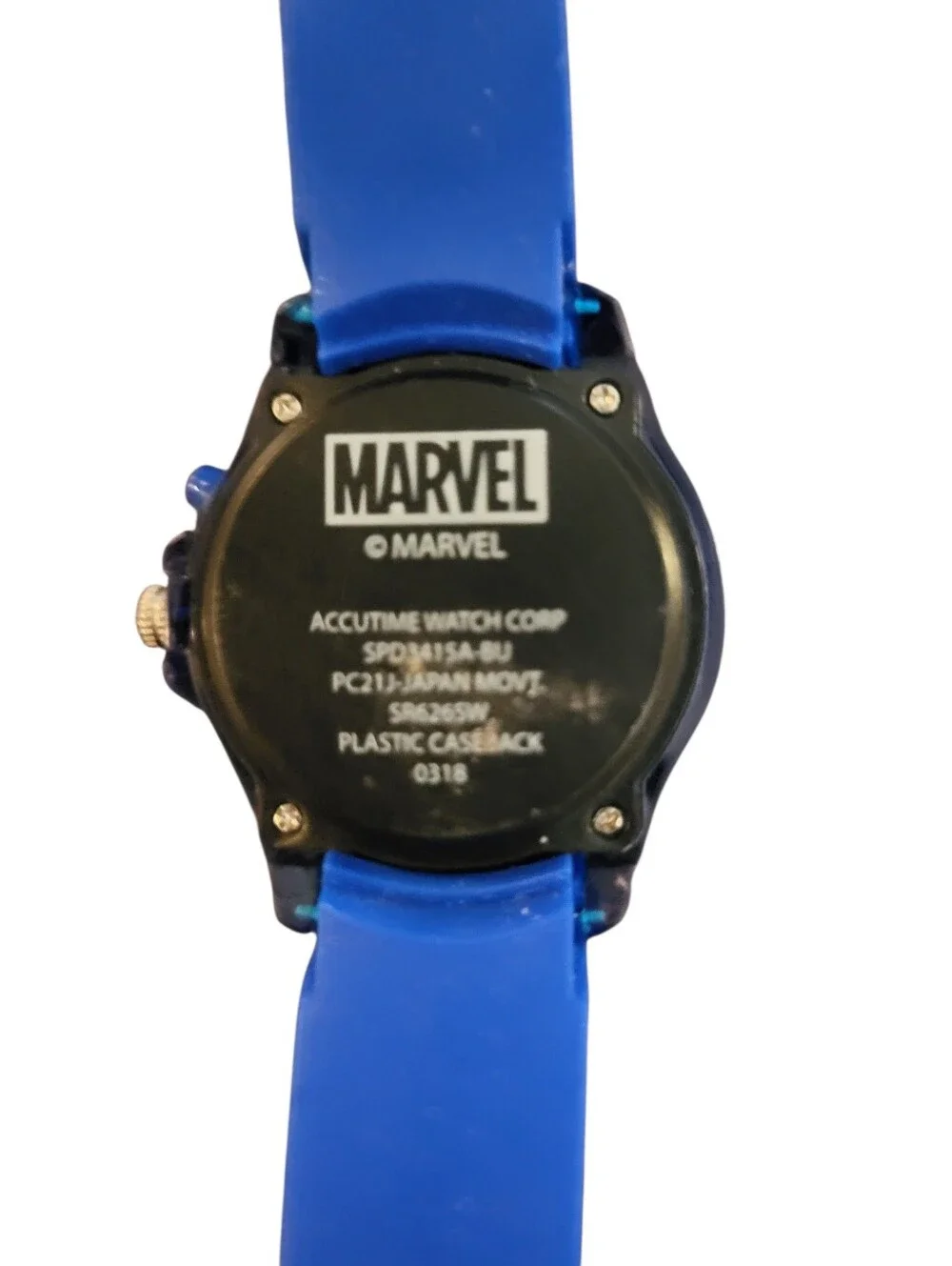 Blue Spider-Man Kids Watch